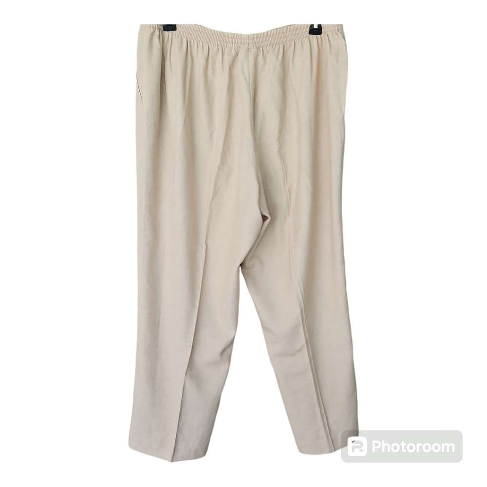 Alfred Dunner Textured Trouser - Picture 3 of 6